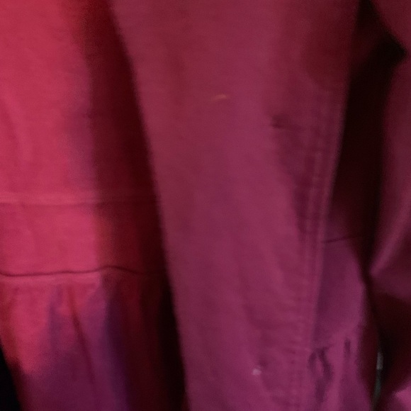 Prana Women’s Stylish Burgundy Coat Size Small - Picture 2 of 11